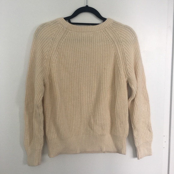 Forever 21 Cream Cable Knit Sweater - Picture 5 of 5